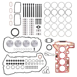 Piston Ring & Full Overhaul Gasket Set for BMW F22 F23 220i 228i N20 11257640166 - Picture 1 of 17
