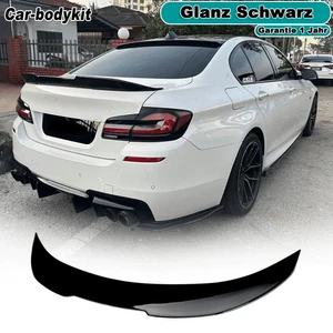 Alerón trasero negro brillante labio trasero alerón labio para BMW F10 520i 530i M5 2010-16 - Imagen 1 de 10