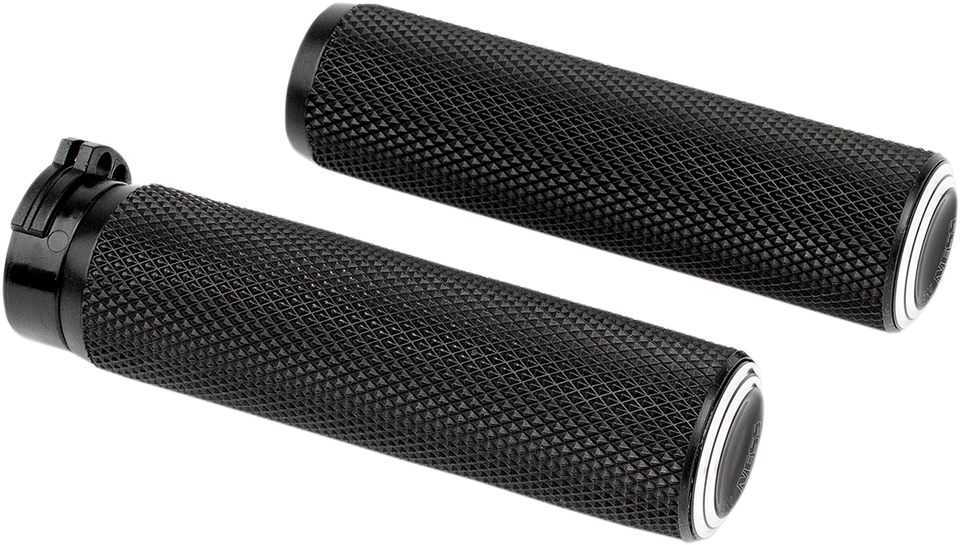 Empuñaduras de cable Arlen Ness de doble anillo negro 76-21 Harley Big Twin/XL Foto 1 de 1