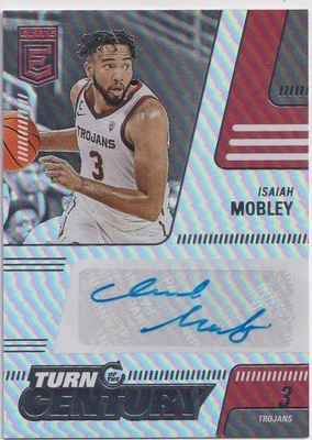 2022-23 Donruss Elite Turn of the Century Isaiah Mobley #TTC-IMO Auto - Image 1 of 2