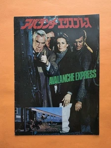 Avalanche Express (1979) Vintage Japanese Movie Program Lee Marvin Robert Shaw - Picture 1 of 2