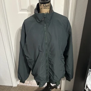 L.L. Bean Vintage Three Season Fleece Lined Light Bomber Jacket Men’s Large - Picture 1 of 6
