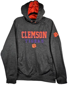 Clemson Tigers Erwachsene Large Fußball Pullover Kapuze Stadion Leichtathletik Sweatshirt - Bild 1 von 16