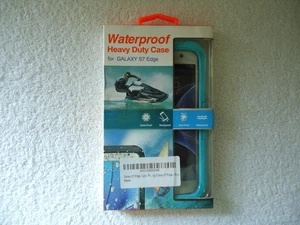 " NWT " Heavy Duty Waterproof Case For Galaxy S7 Edge " Great Gift " - Picture 1 of 6
