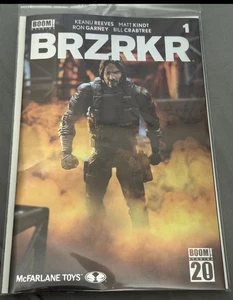 SDCC 2025 Boom Studios BRZRKR #1 7th Printing McFarlane Toys foil Cover In Hand - Bild 1 von 2