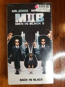 Men In Black 2 II VHS Brand New Factory Sealed Tommy Lee Jones Will Smith (2002) - Picture 1 of 7