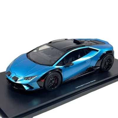 Modellino Auto Top Speed 1/18 Lamborghini Huracan Sterrato Blu Aegir - Immagine 1 di 4