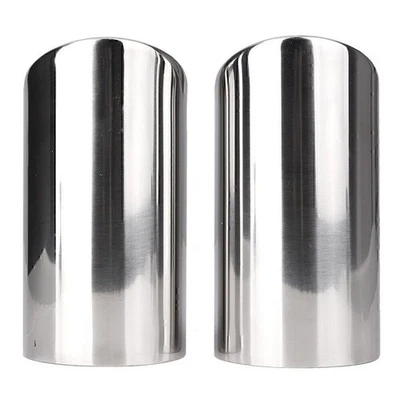 Tubos traseros cromados deslizables silenciador puntas de escape para Audi A4 Q5 2.0T 2009-2013 12 - Imagen 1 de 4