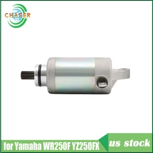 Starter Motor Assembly NEW for Yamaha WR250F YZ250FX 2GB-81890-00 2GB-81890-01 - Picture 1 of 10