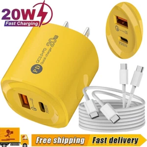 For Motorola Razr 40 Ultra Edge+ (2023) 20W USB-C Power Adapter PD Fast Charger - Picture 1 of 13