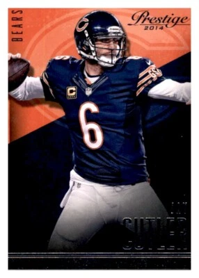 2014 Prestige Jay Cutler NFL PWE Base Card Bears #126 - Image 1 of 2
