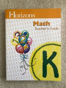 NEW HORIZONS Math Teacher's Guide Kindergarten - Picture 1 of 1