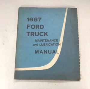 1967 Ford Truck Maintenance and Lubrication Manual - Bild 1 von 6