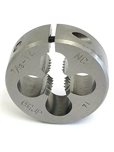 7/16 - 14 X 1-1/2 OD HIGH SPEED STEEL ROUND ADJUSTABLE DIE - OSG 2707000 NEW - Picture 1 of 5