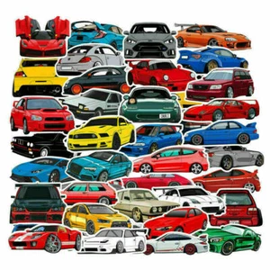 100Pc Hellaflush Racing Car Stickers Bomb JDM Modification DIY Laptop Decal Pack - Picture 1 of 12