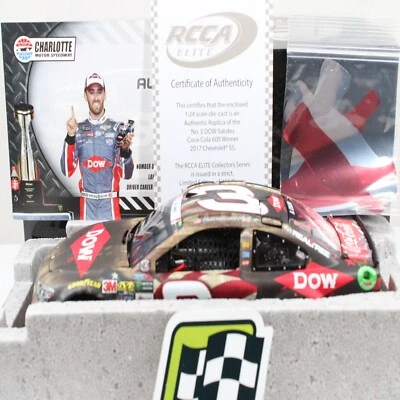 AUSTIN DILLON 2017 ELITE #3 COKE 600 1ST CUP WIN DOW CHEVY /250 MADE MEGA XRARE! - Image 1 of 4