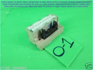 Omron XW2D-20G6, Conector de terminal de tornillo de punto PLC como foto, sn:2876. - Imagen 1 de 10