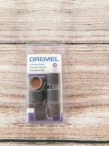 Dremel 432 Sanding Bands 1/2 in. Rotary Tool 120-Grit  (6-Pack) OEM NEW - Picture 1 of 2