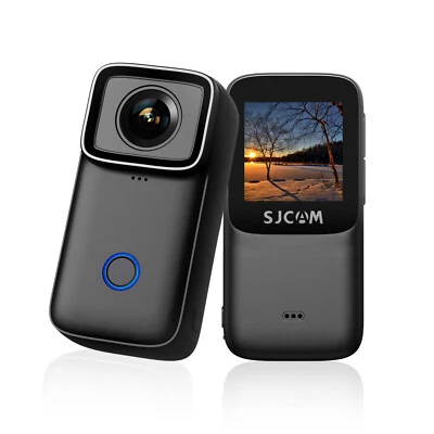SJCAM 4K Action Camera 6-Axis Stabilizer Wearable Recorder Body Camera C200  - Image 1 of 4