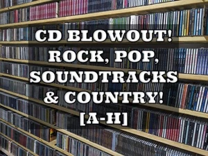 CD LOT BLOWOUT #1 / $2.49 EA. / ROCK, ALTERNATIVE, POP, COUNTRY, SOUNDTRACKS - Picture 1 of 4
