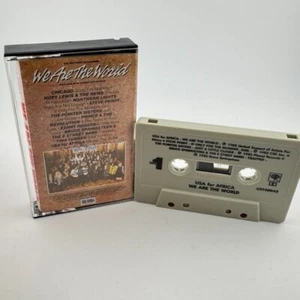 USA for Africa "We Are The World" Cassette Tape 1985 TESTED - Picture 1 of 2