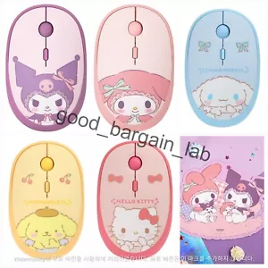 Alfombrilla de ratón/ratón Royche Sanrio silenciosa Bluetooth inalámbrica multi emparejamiento - Imagen 1 de 58