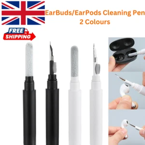 Cleaning Pen Kit for AirPods Pro 1 2 Earbuds Earphones Cleaner Tool Brush UK - Picture 1 of 23