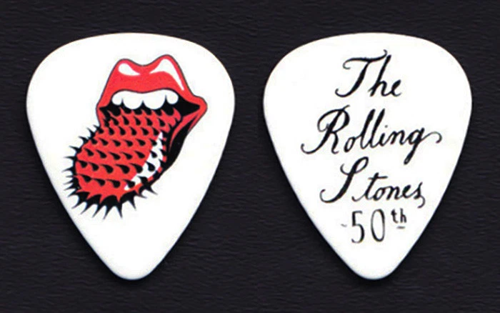 The Rolling Stones 50th Anniversary Promotional Guitar Pick #13 - 2012 Grrr - Image 1 of 1
