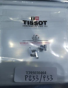2 Pulsanti, tubo, corona Tissot P833/933 nuovi originali acciaio P833 933 - Foto 1 di 4