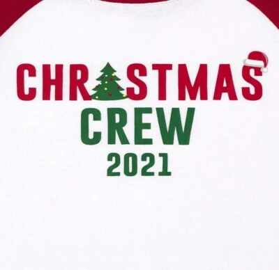 The Childrens Place Red Christmas Pajama Set Size 3T Fleece Christmas Crew 2020 - Image 1 of 4