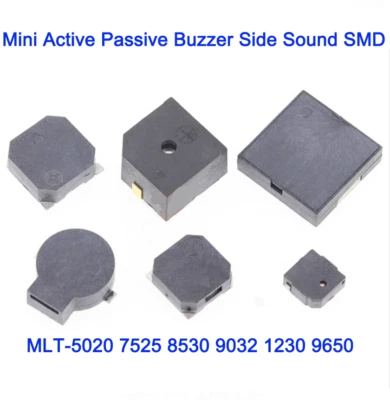 Mini Active Passive Buzzer Side Sound Alarm SMD 5020 7525 8530 9032 1230 9650 - Image 1 of 4