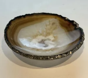 Handmade Small Geode Dish - Picture 1 of 5