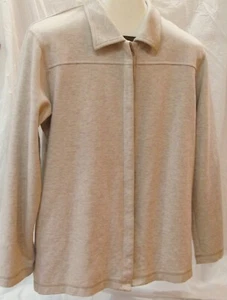 Chaqueta de Ocio Sport Savvy 100% Algodón con Bolsillos Laterales Ocultos MEDIANA Avena - Imagen 1 de 12