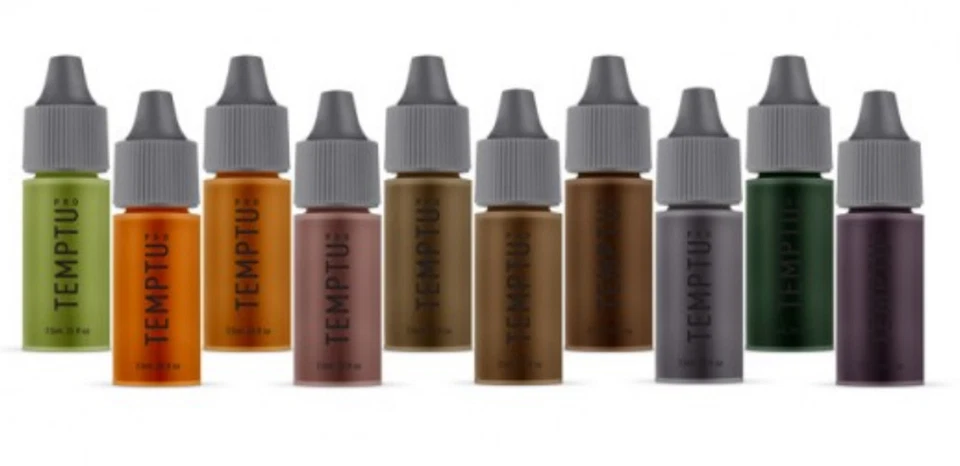 TEMPTU DURA Non Smudging Longlasting Earth Halloween AIBRUSH Face Body MAKE-UP - Image 1 of 1