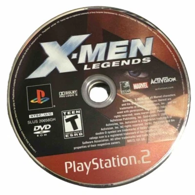 X-Men Legends - Sony PlayStation 2 - PS2 - GH *Red Label*  *Disc Only* - Image 1 of 2