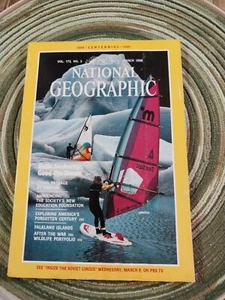 National Geographic Magazine - March 1988 - - Bild 1 von 4