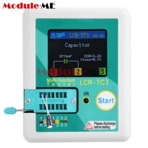 LCR-TC3 Transistor Tester TFT Diode Capacitance Meter for LCR ESR NPN PNP MOSFET - Picture 1 of 17