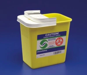 SharpSafety Chemotherapy Waste Container, 18 Gallon, 26 x 18 x 12 Inch (EA/1) - Picture 1 of 1