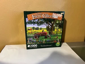 J. Charles "Farmland Friends" 1000 piece Puzzle- Farm Collection 27"x20" NEW - Picture 1 of 2
