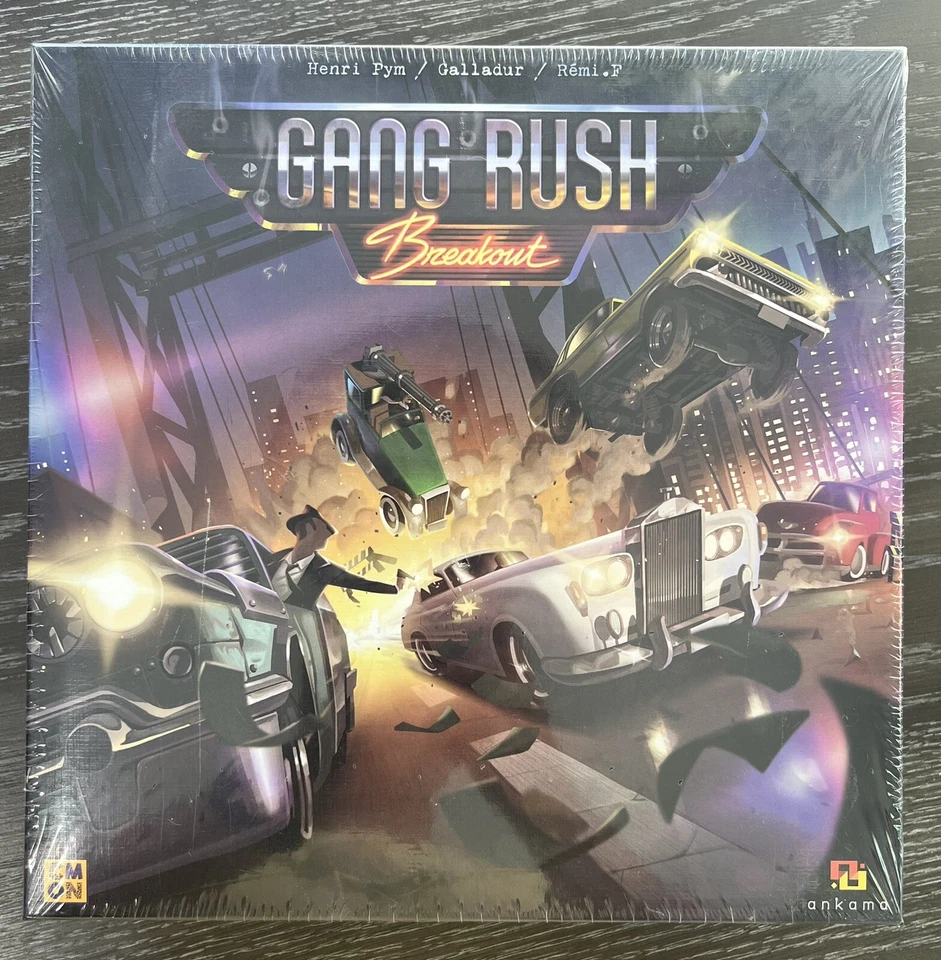 Gang Rush Breakout Board Game 2016 ANKAMA Products, New and Sealed - Image 1 of 4