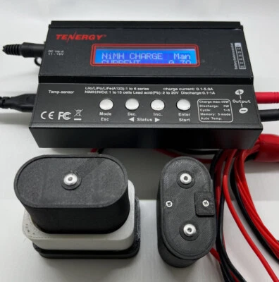 NEW fits Canon Scoopic Original 16 and 16S - 2 NEW Batteries & Charger - Image 1 of 4