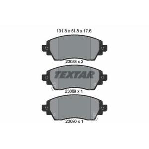 Textar Disques de frein plaquettes de freins avant toyota corolla Compact Liftback station