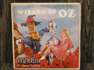 Vintage View-Master 1957 Wizard of Oz confezione completa da 3 mulinelli Sawyer's B361 - Foto 1 di 9