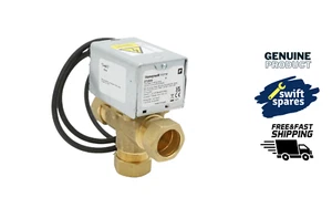 Honeywell 272889/U 28mm 3 Port Motorised Diverter Valve 3 Wires like V4044C1569 - Picture 1 of 2