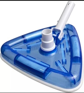 HydroTools by Swimline 8145 klar gewichteter Dreieck Schwimmbad Vakuumkopf - Bild 1 von 4