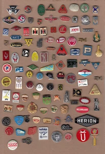 Vintage TRACTOR pin badges STS Deutz Allis Chalmers Hanomag Vicon IMR IH Job Lot - Picture 1 of 1