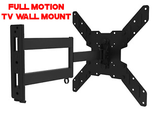 Corner Full Motion TV Wall Mount Articulating Bracket 32 47 50 55 Inch LED LCD 