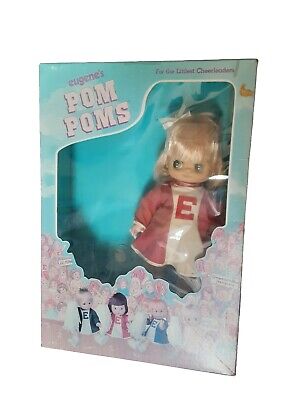 VTG 1980s Eugenes Pom Poms Cheerleader Doll 1...