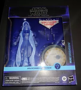 Star Wars The Black Series Blue Hologram Mae Assassin Action Figure Collectible - Picture 1 of 13