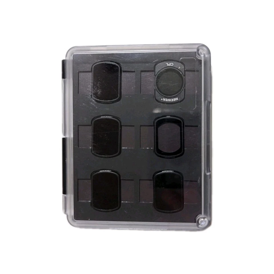 Juego de filtros ND magnéticos Neewer para DJI Osmo Pocket 3 Creator Combo paquete de 6 Foto 1 de 4